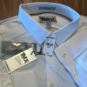 Express (S)  1MX Fitted shirt French Cuffs